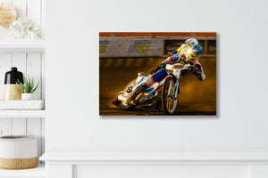 Open image in slideshow, Speedway in the sunset 70*50 cm - Collectors edition of 6
